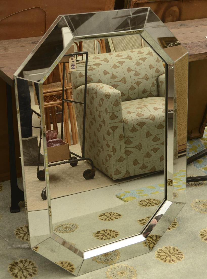 Bernhardt contemporary octagonal wall mirror (1 of 5)