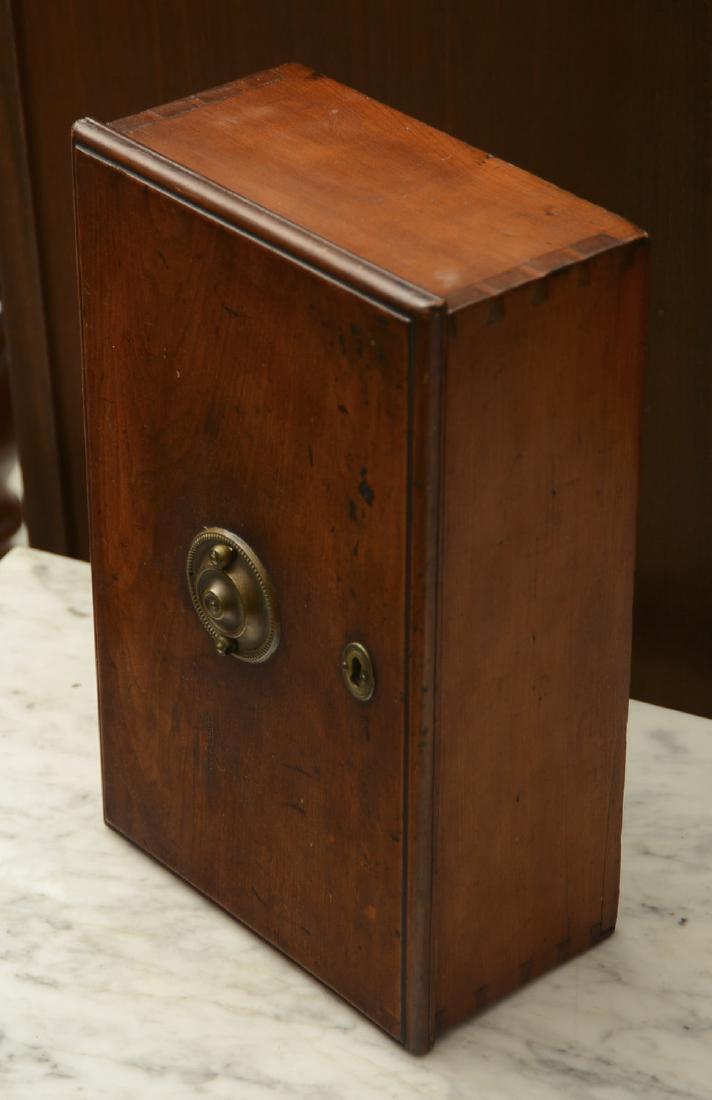 Georgian mahogany lock box (1 of 6)