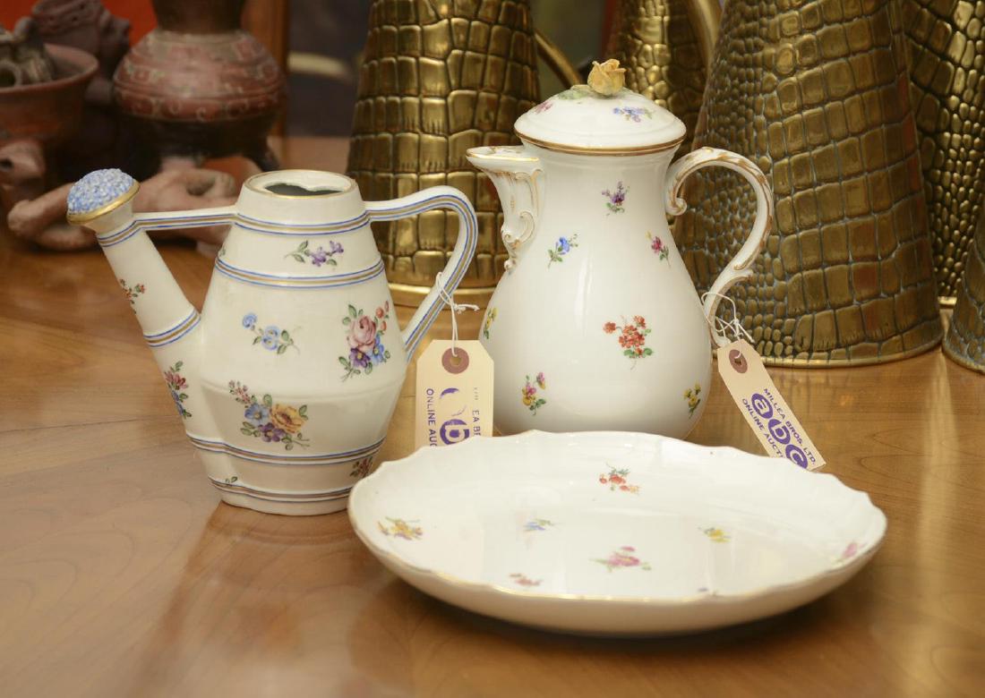 Meissen and Continental porcelain group (1 of 9)