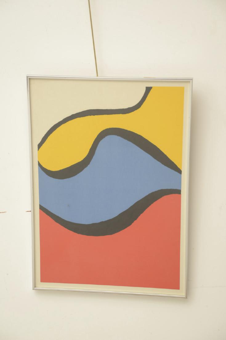 Nicholas Krushenick, color lithograph (1 of 2)