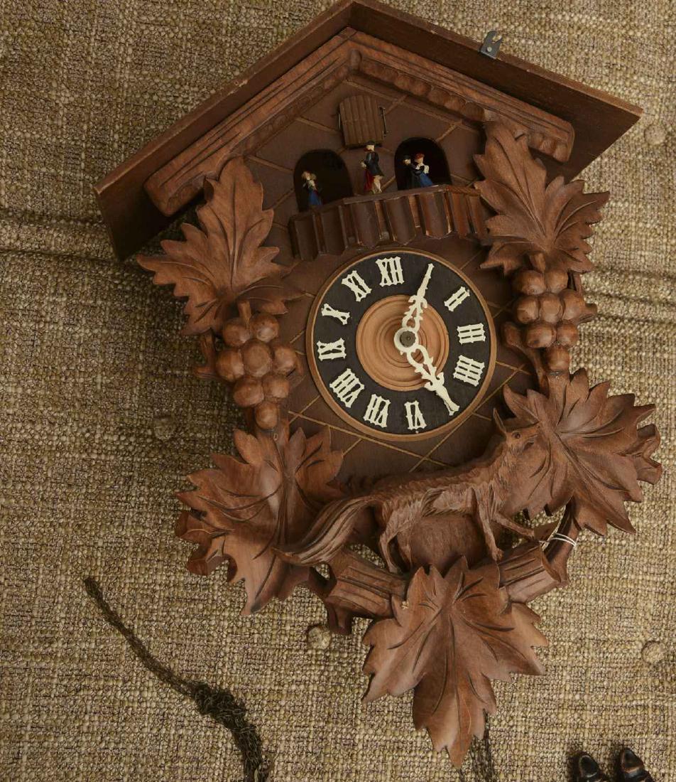 Cuendet Swiss musical movement cuckoo clock (1 of 3)