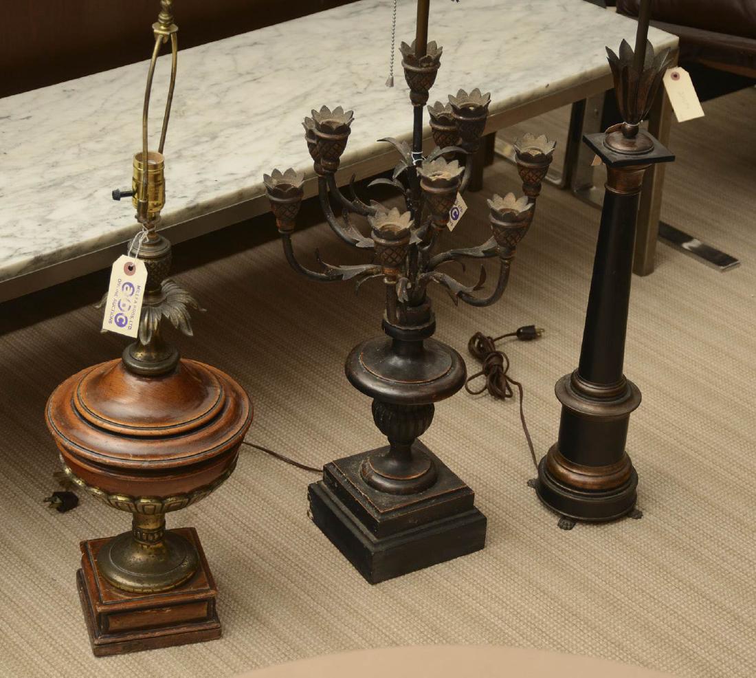 (3) vintage Italian style table lamps (1 of 7)