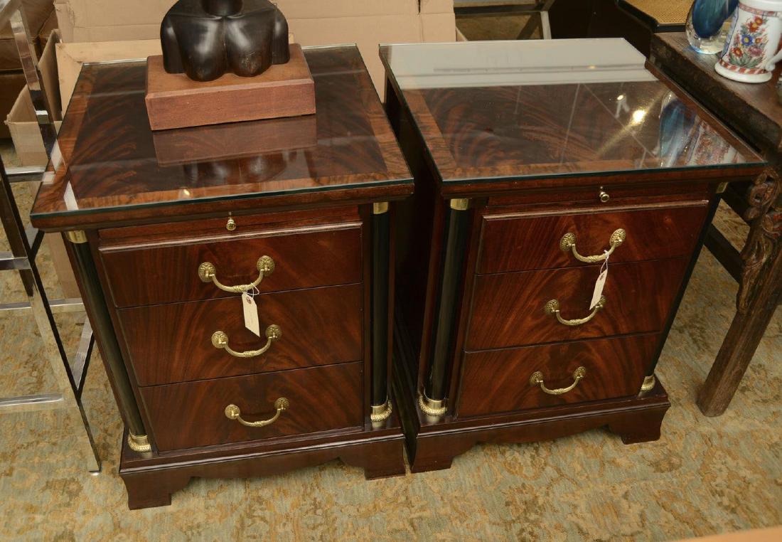 Pair M. Craig Empire style night stands (1 of 9)