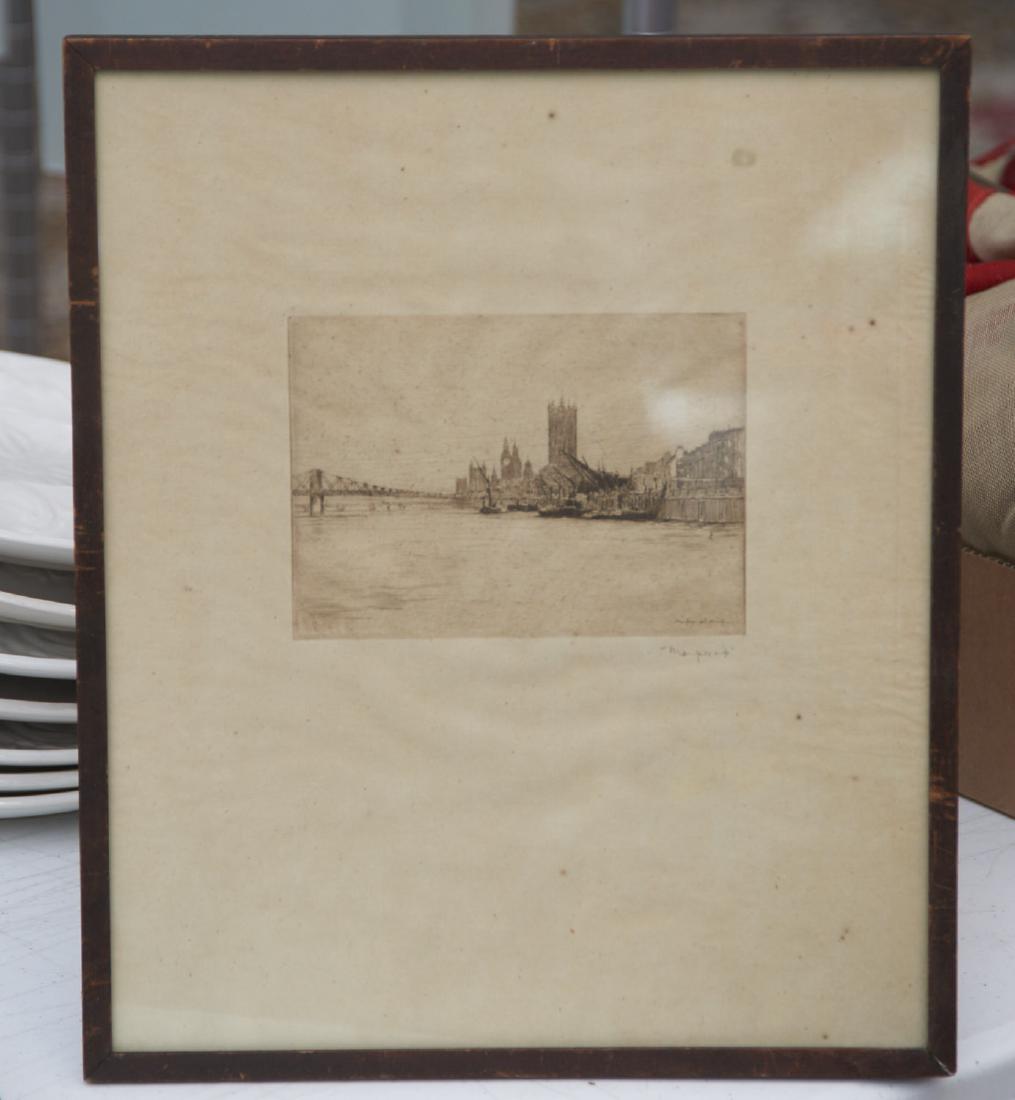 Mortimer Menpes, etching (1 of 4)