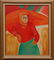 MINAS AVETISIAN PORTRAIT OIL PAINTING ON CANVAS - 2