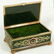 FABERGE RUSSIAN NEPHRITE 14K ENAMELED JEWELED BOX - 6
