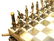 STUNNING WATERLOO NAPOLEONIC CHESS SET WITH BOARD - 2