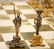 STUNNING WATERLOO NAPOLEONIC CHESS SET WITH BOARD - 7