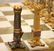 STUNNING WATERLOO NAPOLEONIC CHESS SET WITH BOARD - 8