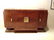 VERY RARE FRENCH ART DECO BURL WOOD & MARBLE BUFFT