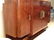VERY RARE FRENCH ART DECO BURL WOOD & MARBLE BUFFT - 2
