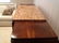 VERY RARE FRENCH ART DECO BURL WOOD & MARBLE BUFFT - 4