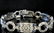 Diamond Blue Sapphire 18k White Gold Bracelet