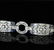 Diamond Blue Sapphire 18k White Gold Bracelet - 4