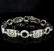 Diamond Blue Sapphire 18k White Gold Bracelet - 9