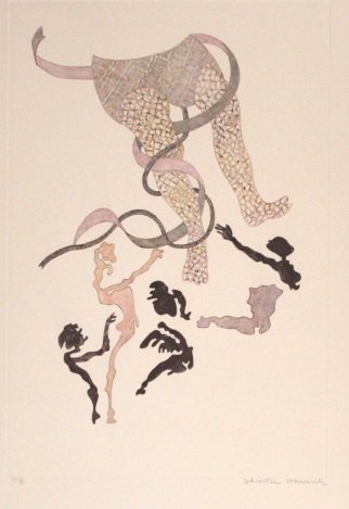 JONATHAN HAMMER HAND SIGNED ETCHING "KOVNO 7": Jonathan Hammer Etching - "Kovno 7" - Hand Signed In Pencil By The Artist - Limited Edition of - Numbered In Pencil "H.C. 3/5" Artist's Proof - Paper Size Appx 30" x 22" - Image Size Appx 22" x 14.75"