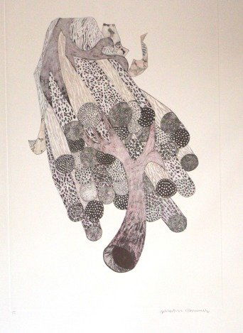 JONATHAN HAMMER HAND SIGNED ETCHING "KOVNO 3": Jonathan Hammer Etching - "Kovno 3" - Hand Signed In Pencil By The Artist - Limited Edition - Numbered In Pencil "P. T." Artist's Proof - Paper Size Appx 30" x 22" - Image Size Appx 22" x 14.75" - On