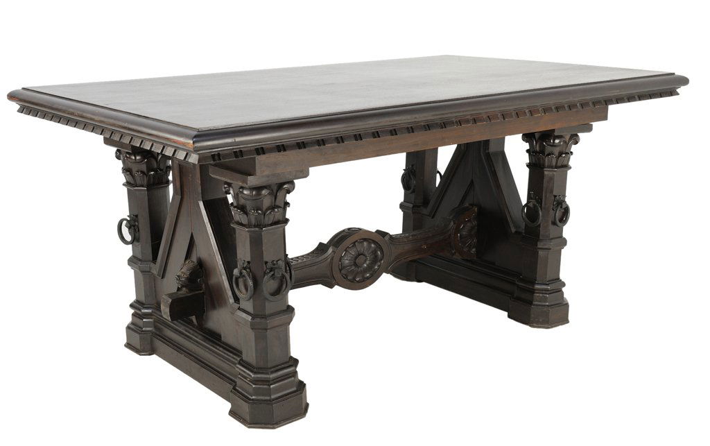 neo gothic dining room table