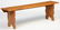 AN AMERICAN PINE BENCH - 2