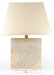 A PAIR OF SOUTHWEST STYLE TEXTURED LAMPS - 2
