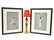 A PAIR OF ARTIST SIGNED MODERN JAPANESE PRINTS AND A