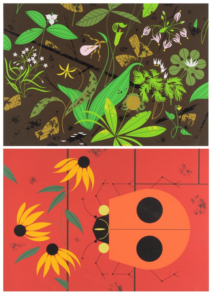 CHARLEY HARPER, (American, 1922-2007), Two works,: CHARLEY HARPER (American, 1922-2007) Two works lithographs Signed C. Harper numbered 372/500 and 378/500. 13¼ x 18¾ inches