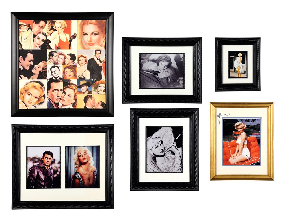 VINTAGE HOLLYWOOD, (20th century), Collage of Hollywood: VINTAGE HOLLYWOOD (20th century) Collage of Hollywood Movie Stars Marilyn Monroe in The Seven Year Itch Mae West Cary Grant and Marilyn Monroe Natalie Wood and James Dean in Rebel Without a Cause Digi
