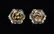 A DIAMOND BRACELET AND EARRINGS SET IN 14 KARAT GOLD - 5