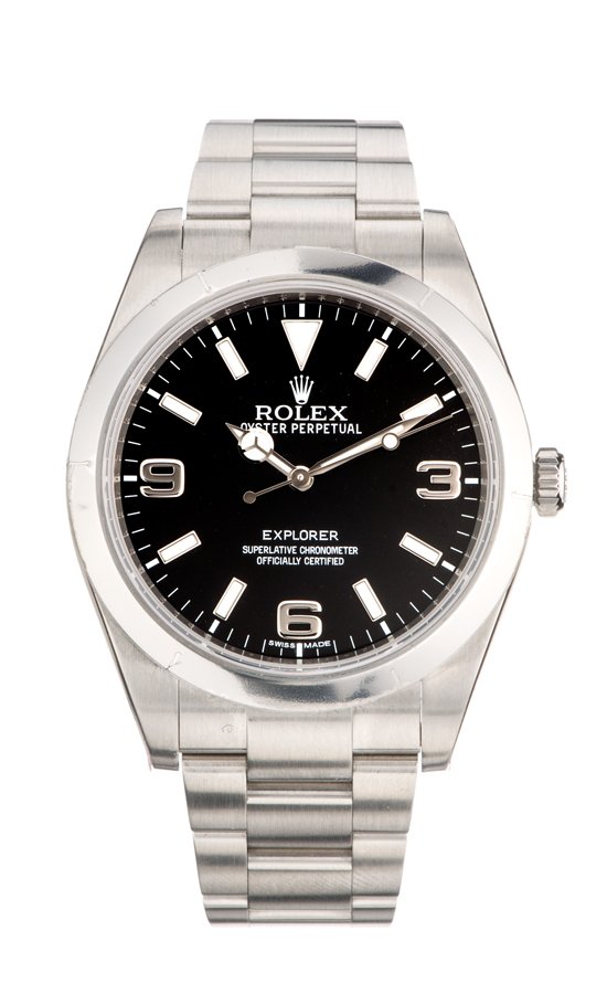 A ROLEX OYSTER PEPETUAL EXPLORER WRISTWATCH, CIRCA 2009 (1 of 1)