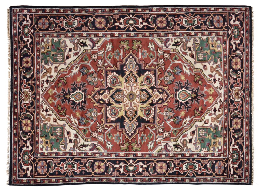 A BIDJAR WOOL RUG (1 of 3)