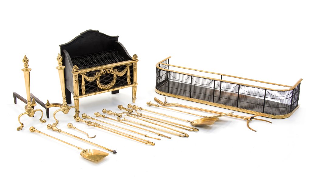 AN AMERICAN BRASS COAL GRATER, WM. H. JACKSON CO. (1 of 4)