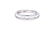 A BAGUETTE DIAMOND BAND IN WHITE GOLD