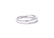 A BAGUETTE DIAMOND BAND IN WHITE GOLD - 2