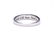 A BAGUETTE DIAMOND BAND IN WHITE GOLD - 3