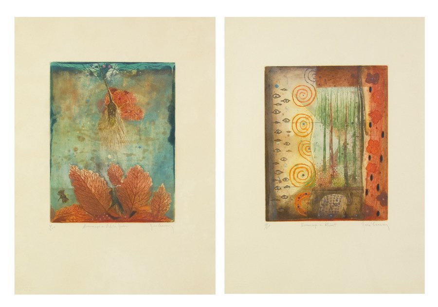 RENE CARCAN, (Belgian, 1925-1993), Hommage a Klimt, ed. (1 of 9)