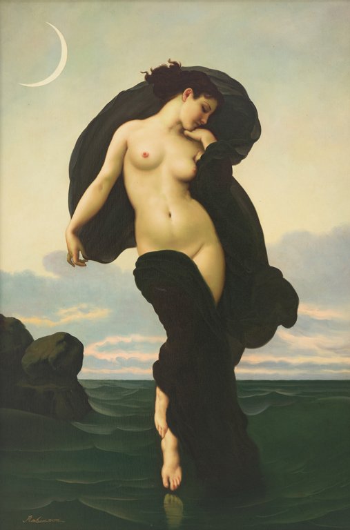 ROBINSON, (20th century), Goddess Rising, Oil on (1 of 4)