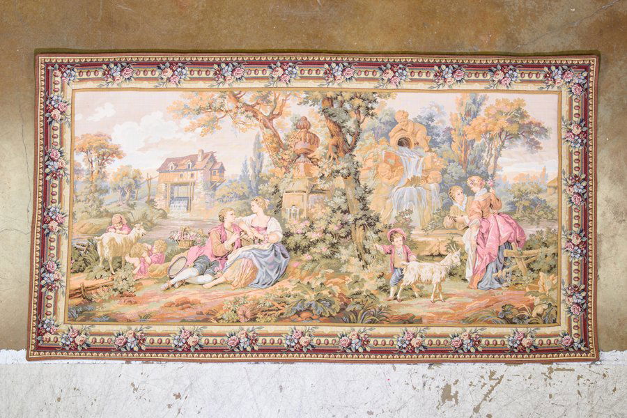 A FRENCH TAPESTRY, POINT DE L'HALLUIN (1 of 5)