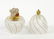 A THEO FABERGE CRYSTAL, VERMEIL, STERLING SILVER, - 2