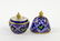 A THEO FABERGE CRYSTAL, VERMEIL, STERLING SILVER AND - 2