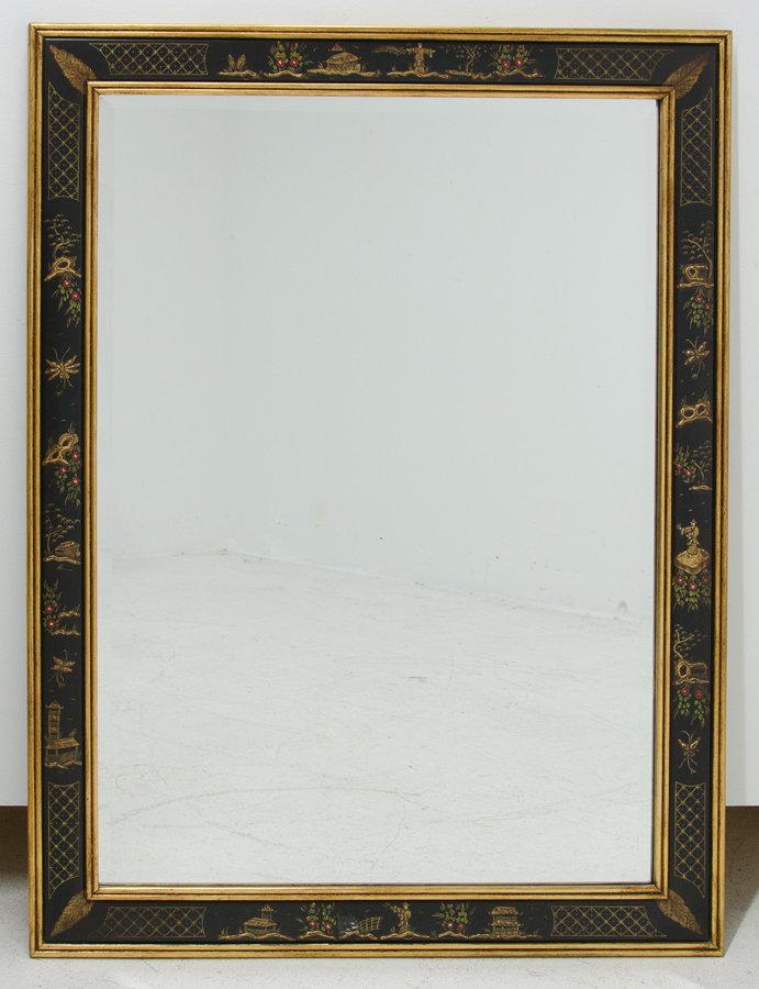 A CHINOISERIE STYLE MIRROR (1 of 1)