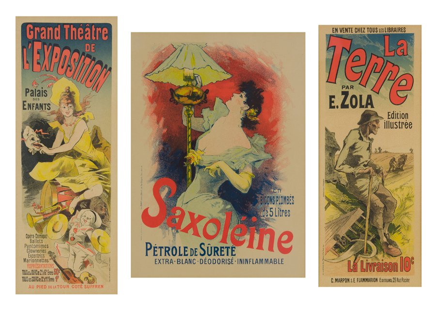 JULES CHERET, (French, 1836-1932), A Collection of (1 of 10)