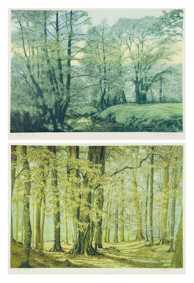 DAWN MATTHEWS, (American, 20th century), New Abbey (1 of 10)