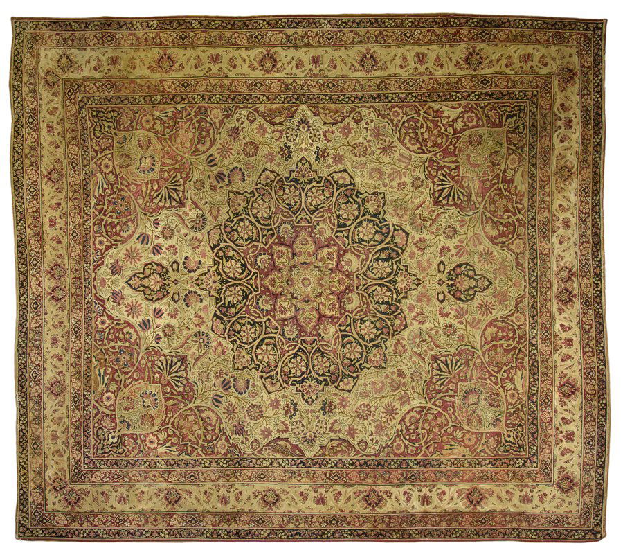 A LAVER KERMAN CARPET (1 of 2)