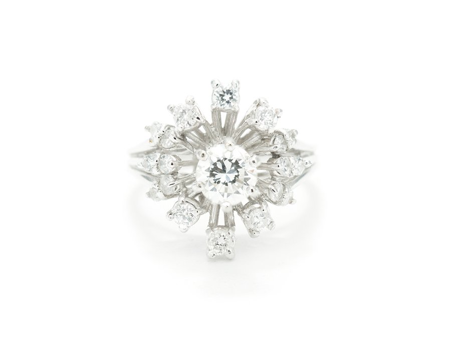A DIAMOND CLUSTER RING (1 of 1)