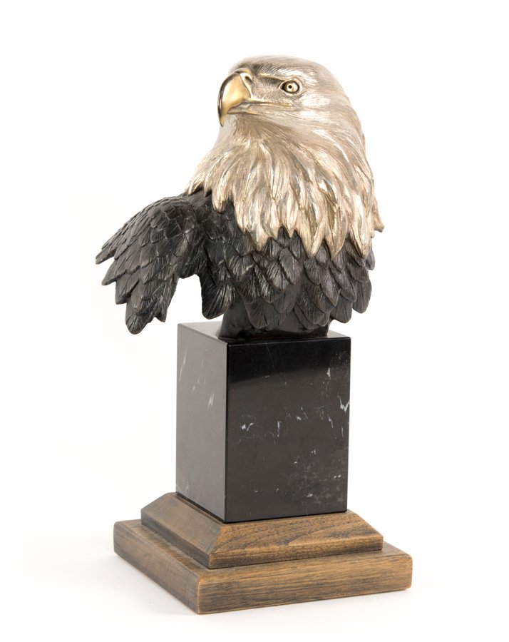 MIKE CURTIS, (American, 20th century), Bald Eagle, (1 of 5)