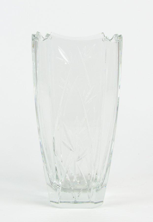 A LARGE WATERFORD CRYSTAL 'BAMBOO COLLECTION' VASE (1 of 1)