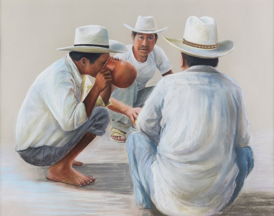 ANTONIO RAMOS BARBOSA, (Mexican, 1942-2005), Almuerzo, (1 of 4)