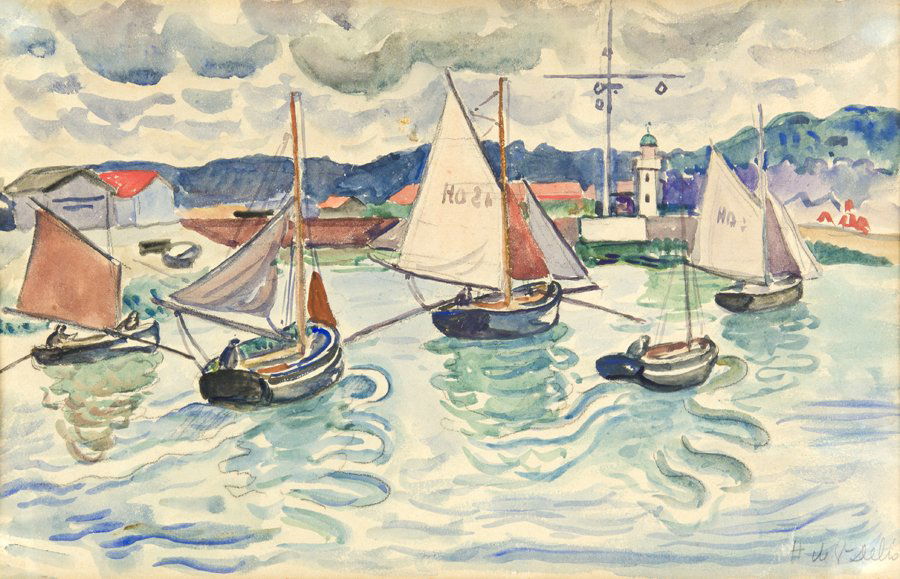 HENRI LIENARD DE SAINT-DELIS, (French, 1878-1949), (1 of 6)