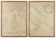 JOHN SENEX, (English, 1678-1740), A New Map of Italy,