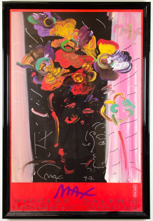 PETER MAX, (American, b. 1937), Nicolae Gallery Poster (1 of 1)